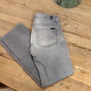 Men’s 7 Gray Denim Jeans